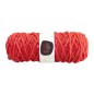Preview: Filzschnur 5mm mit Jutekern erdbeerrot