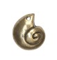 Preview: Anhänger Schnecke bronze 25mm