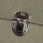 Preview: Taschen-Schnappschloss 25x33mm silber