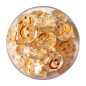 Preview: Smileyperle transparent-kupfer 10mm
