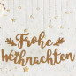 Preview: Stanzschablone Frohe Weihnachten