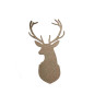 Preview: Hirsch gestanzt 8,7cm