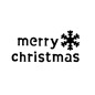 Preview: Bordürenmotivlocher Merry Christmas 22cm Produktabmessung