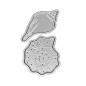 Preview: Stanzschablone Muscheln 11cm
