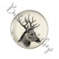 Preview: Hirschcabochon 25mm