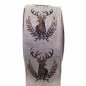 Preview: Dekoband Platzhirsch gold 60mm