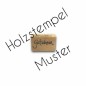 Preview: Muster Holzstempel eckig