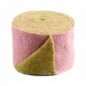 Preview: Filzband rosa oliv zweifarbig auf Rolle
