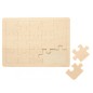 Preview: Holz-Puzzle 15tlg. mit Rahmen 27cm