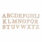 Preview: Holzbuchstaben A-Z 25mm 26 Stück