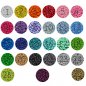 Preview: Holzlinsen 15mm diverse Farben 1 Stück