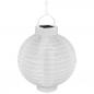 Preview: Lampion aus Papier in weiß mit LED