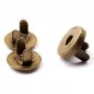 Preview: Taschenmagnet bronze rund 15mm