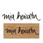 Preview: Stempel Mia heiratn 6,5cm