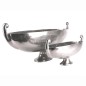 Preview: Obstschale Aluguss silber 61cm