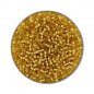 Preview: Rocailles 2,6mm gold Goldeinzug