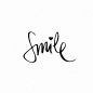 Preview: Stempel Smile 3cm