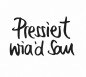 Preview: Stempel Pressiert wia'd Sau 3,5cm