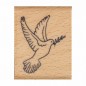 Preview: Muster Holzstempel eckig