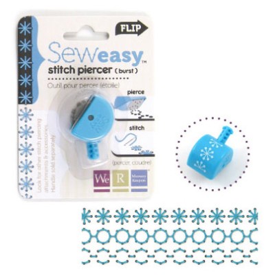 Sew Easy Piercing-Stecher Stern/Blume