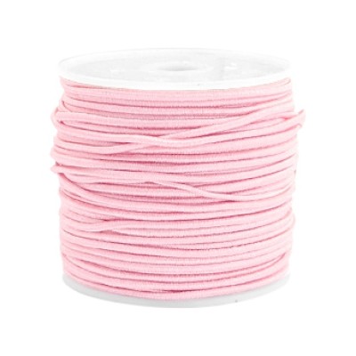 Gummikordel 1,5mm rosa 1m