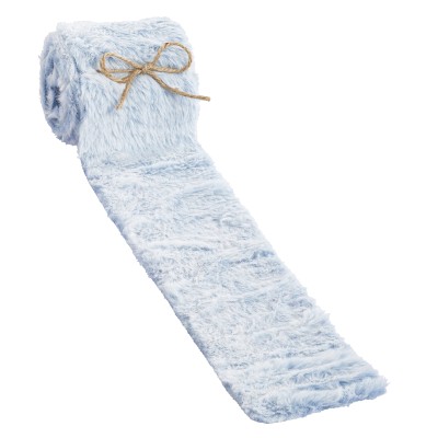 Kunstfell Band hellblau 8cm