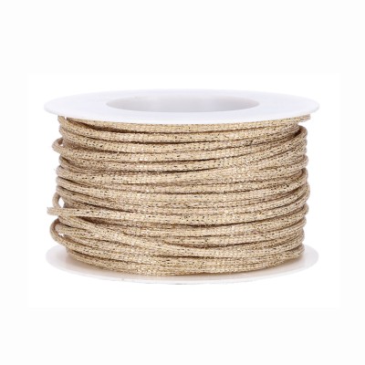Gimpe champagner 3mm Meterware