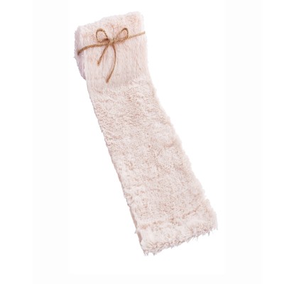 Plüschfell Band rosa 4cm