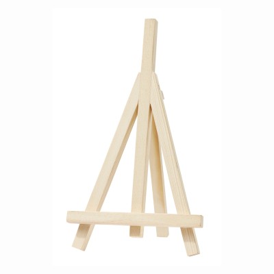 Holzstaffelei 24x13,5cm natur für Deko