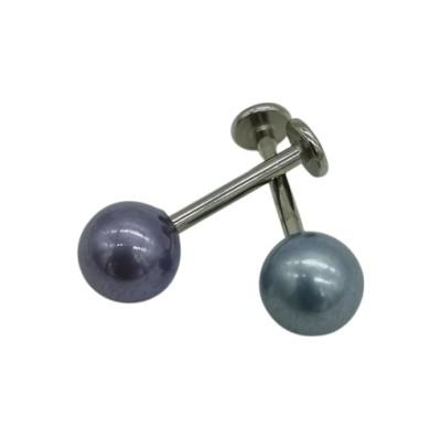 Kugeln Perlen hellblau 7mm für T-Stifte