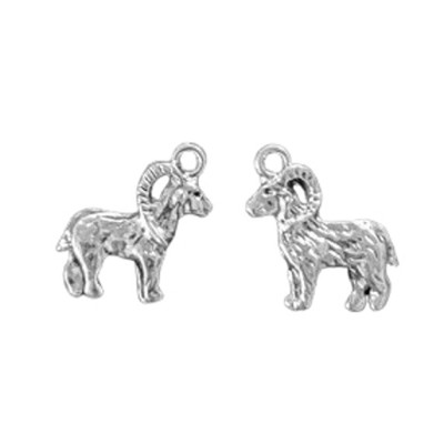 Anhänger Widder silber 23mm