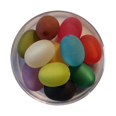 Polarisolive diverse Farben matt 14mm 5 Stück