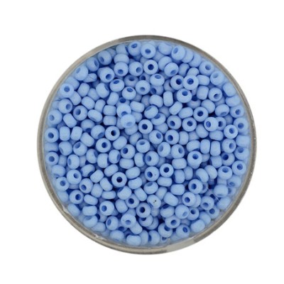 Rocailles soft hellblau 2,6mm 17g Dose