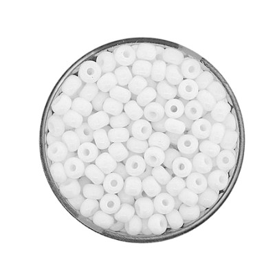 Rocailles 4,5mm weiß soft 17g Dose