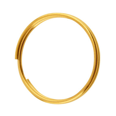 Schlüsselring gold 30mm