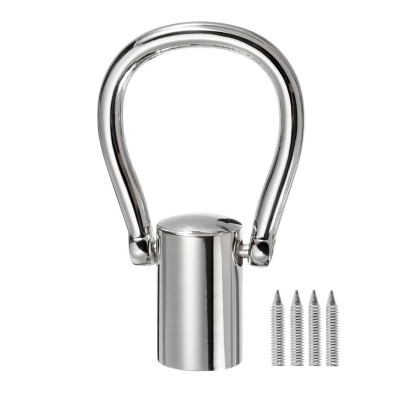 Taschenverschluss 58mm für 13mm Kordeln silber