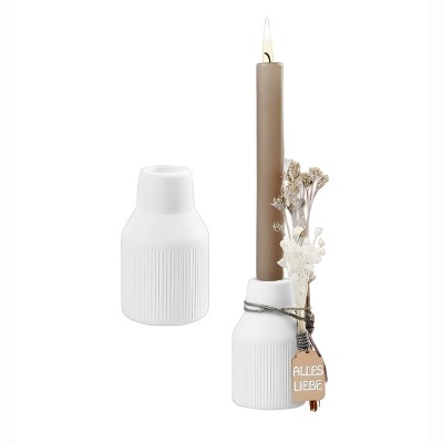 Silikonform Kerzenständer/Vase 9,2cm