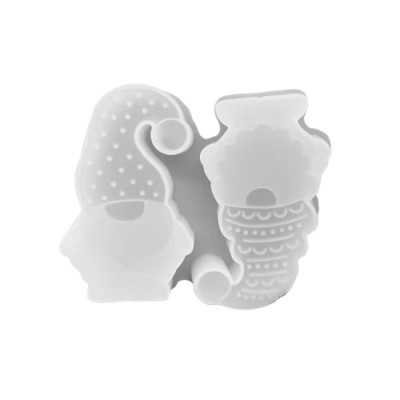 Silikonform 2 Wichtel 12,5cm
