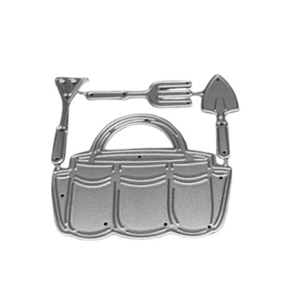 Stanzschablone Tasche für Gartenwerkzeug