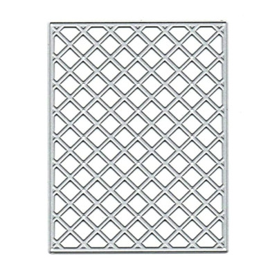 Stanzschablone Gitter 11,2cm