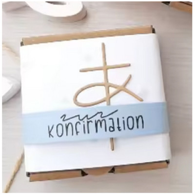 Stanzschablone Konfirmation