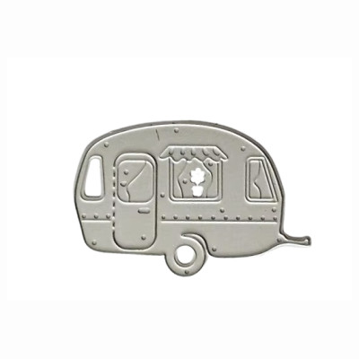 Stanzschablone Wohnwagen 7cm