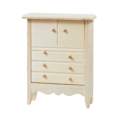 Holzschrank miniatur 11,1cm natur zum wichteln