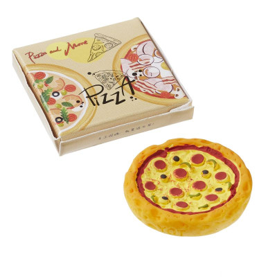 Miniatur-Pizza im Karton 3,3cm