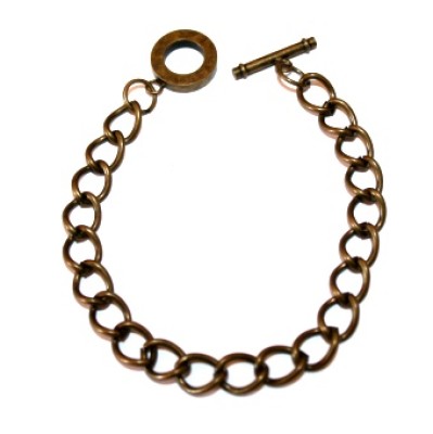 Armkette antikbronze Gliederkette 20cm