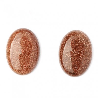 Cabochon Sandstone braun 18x25mm