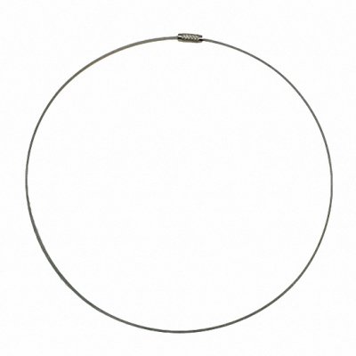 Collierkette schwarz 1-2mm 48cm