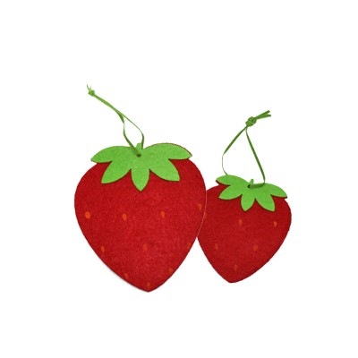 Filzerdbeeren rot 9-12cm