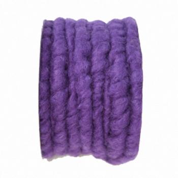 Filzschnur auf Rolle violett in 15mm