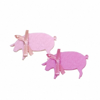 streuteile Schwein 5cm rosa pink